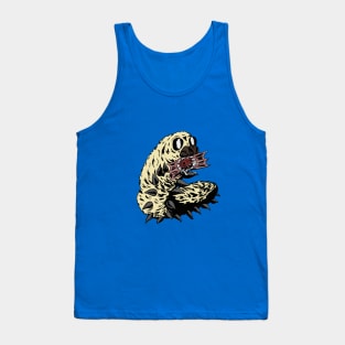 Giant Monster Worm Tank Top